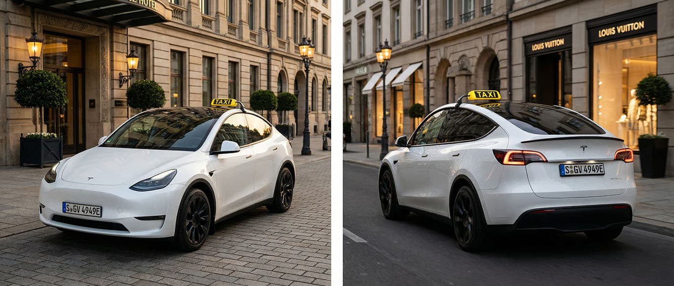 Tesla Elektro-Taxi Özmen 1